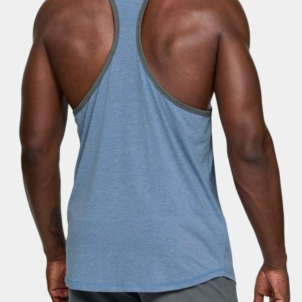Under Armour Project Rock blue tank top 1346069 - Picture 4 of 6